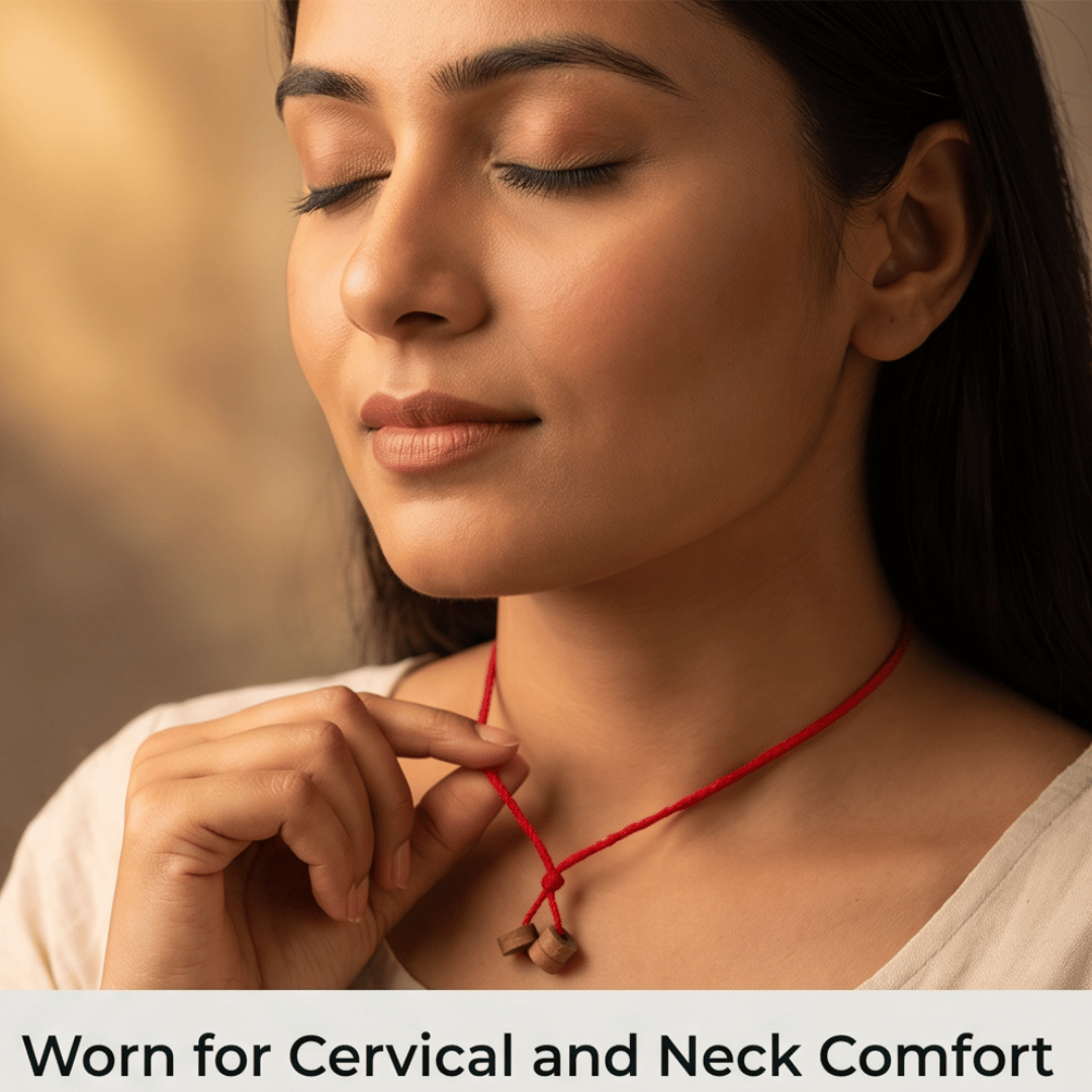Original Amrit Mala | Cervical and Neck Pain Relief Thread | Migraine and Stress Relief | Spiritual Healing
