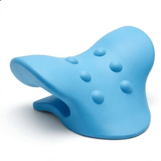Cervical Neck Relaxer Pillow | Orthopedic Memory Foam Contour Pillow | Neck and Shoulder Pain Relief